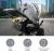 Zopa Deluxe rendező táska babakocsira - Black