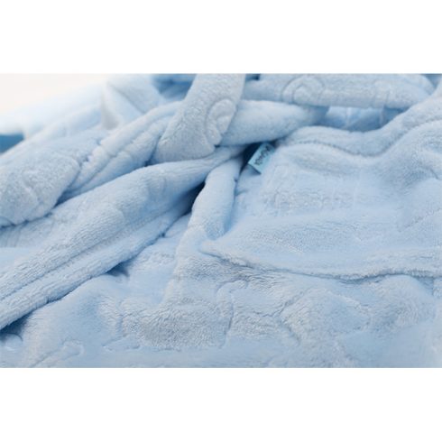 Wellsoft gyermek köntös (74-80) - Kék