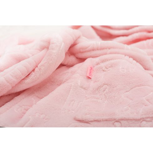 Wellsoft gyermek köntös (86-92) - Rózsaszín