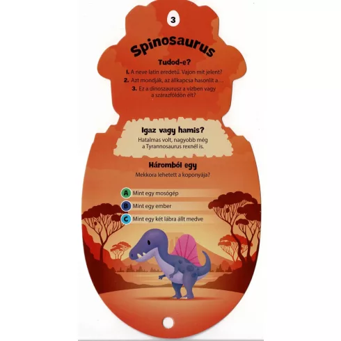 Tudod a választ? - Dinoszauruszok 