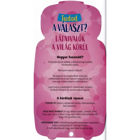 Tudod a választ? - Látnivalók a világ körül