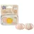   Tommee Tippee Newborn újszülött játszócumi 0-2 hó 2 db - pink/bézs