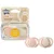 Tommee Tippee Newborn újszülött játszócumi 0-2 hó 2 db - pink/bézs
