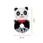Zopa Kontrasztos fejlesztő csörgő - Panda 