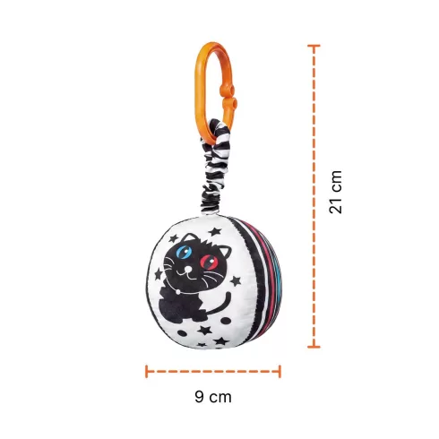 Zopa Kontrasztos fejlesztő labda - Panda 