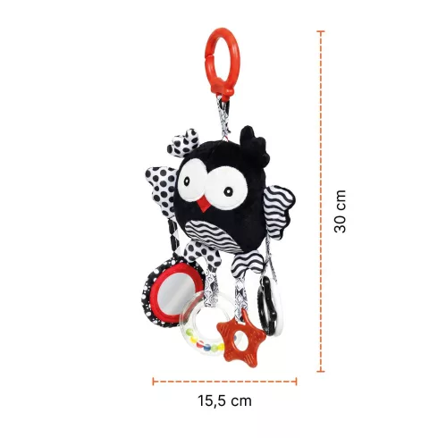 Zopa Kontrasztos fejlesztő játék - Owl
