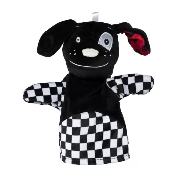 Zopa Kontrasztos fejlesztő kesztyűbáb - Dog