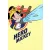 Disney pamut,gumis lepedő - HERO Mickey  (sárga)