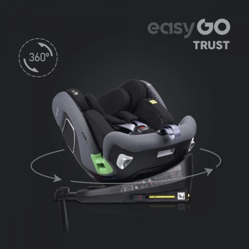 EasyGo Trust i-Size Isofix gyermekülés (40-150 cm) - Pearl