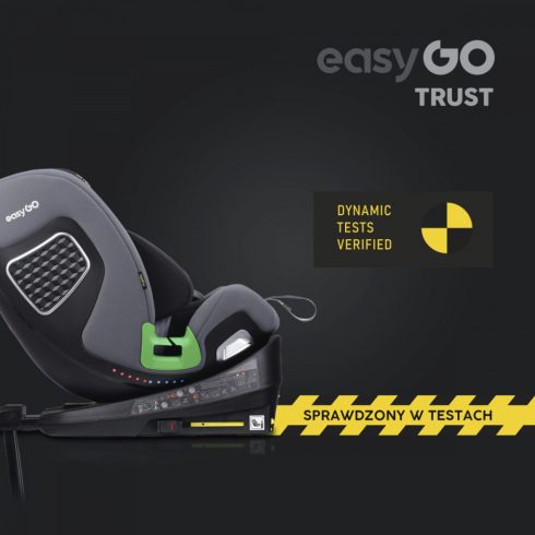 EasyGo Trust i-Size Isofix gyermekülés (40-150 cm) - Pearl