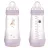 Mam Anti-Colic Matt  cumisüveg 320 ml  4hó+ Lila zsiráf