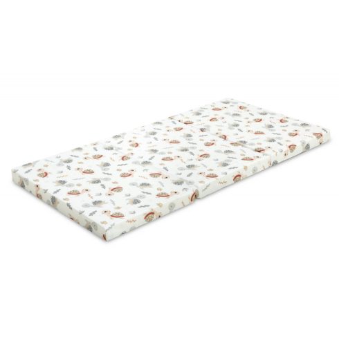 Összehajtható matrac utazóágyhoz 60x120cm - teknősbéka