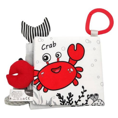 Akuku érzékfejlesztő babakönyv - Marine animals