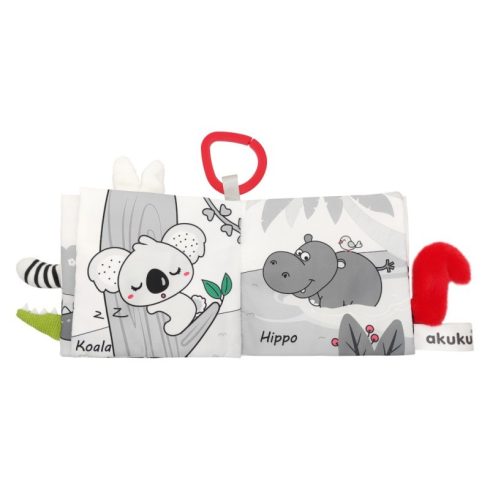 Akuku érzékfejlesztő babakönyv - Marine animals