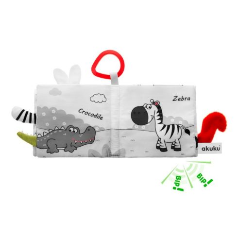 Akuku érzékfejlesztő babakönyv - Marine animals