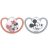 NUK  Space szilikon cumi 2db 18-36 hó - Mickey&Minnie Mouse