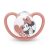 NUK  Space szilikon cumi 2db 6-18 hó - Mickey&Minnie Mouse