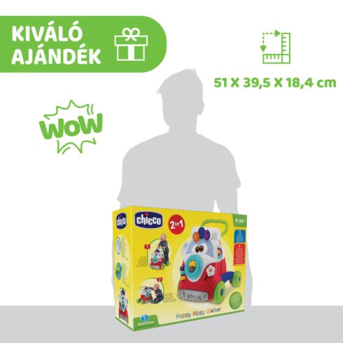 Chicco Tilitoli Happy Hippy járássegítő 9hó+