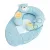 Chicco My First Nest babafészek - hasalópárna Light Blue