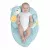 Chicco My First Nest babafészek - hasalópárna Light Blue
