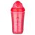 Baby-Nova duplafalú, szívószálas itatópohár 250 ml 6ho+ (rózsaszín)
