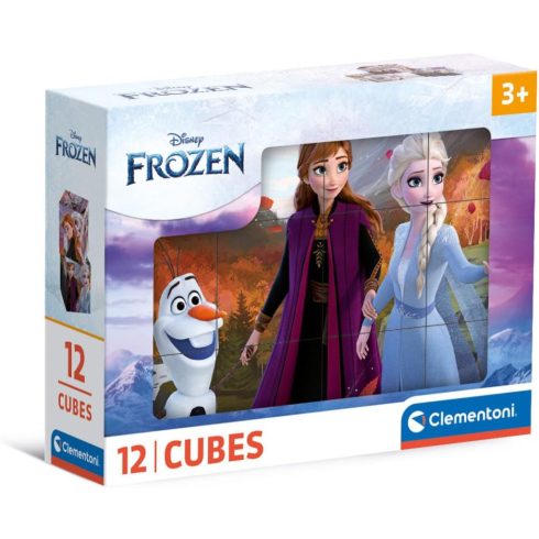 Clementoni Disney Frozen mesekocka 12 db-os 