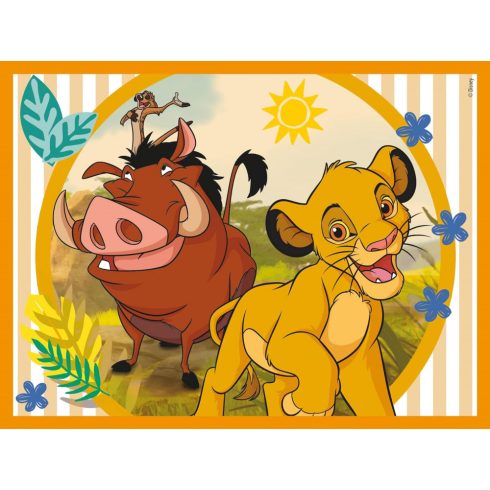 Clementoni Disney klasszikus mesekocka 12 db-os 