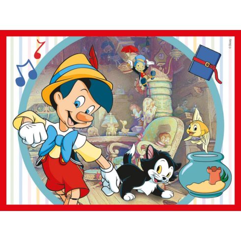 Clementoni Disney klasszikus mesekocka 12 db-os 