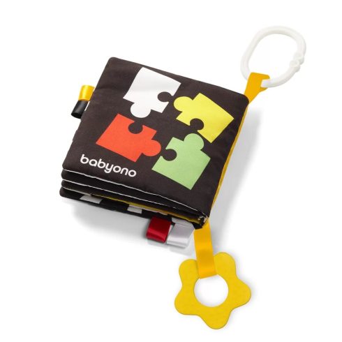 BabyOno Érzékfejlesztő babakönyv - MY CONTRAST BOOK