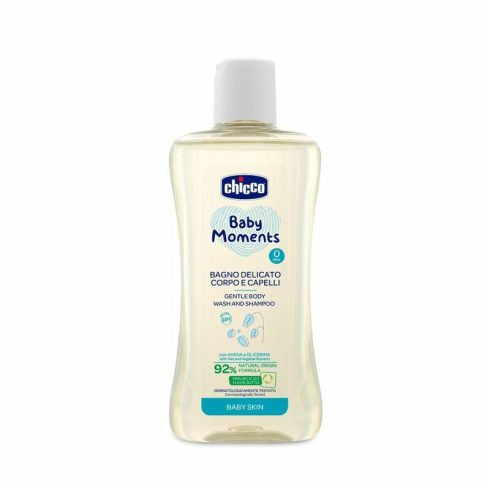 Chicco Fürdető&sampon 200 ml - újszülöttbőrre
zabkivonat és növényi glicerin, semleges pH 0+