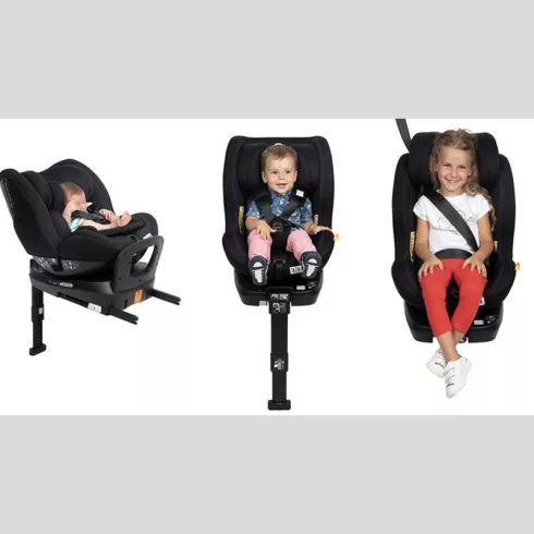 Chicco Seat3Fit i-Size 360°  40 - 125 cm, 0-6 év  0h + Black