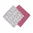   P&M Bambusz muszlin 2db-os kifogó szett 120×120 cm -  Pink Meadow