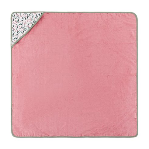 P&M Loulou Bambusz törölköző kapucnival 100 x 100 cm - Pink Meadow