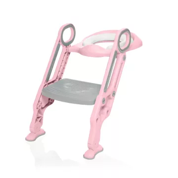 Zopa Lépcsős WC szűkítő - Blush Pink