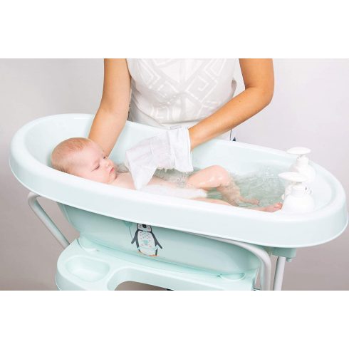 Bébé-Jou thermo babakád + Bébé-Jou kádállvány - Taupe