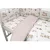 Baby Shop 3 részes ágynemű garnitúra - zsiráf bézs/rózsaszín
