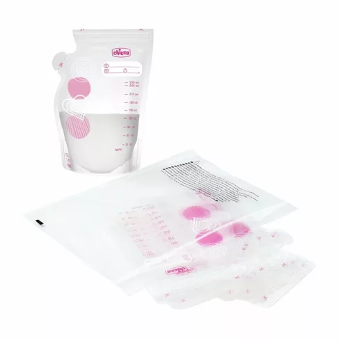 Chicco Anyatejgyűjtő zacskó 30 db elősterilizált