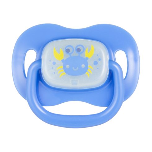 Canpol babies cseresznye alakú szilikon cumi 18+hó - kék