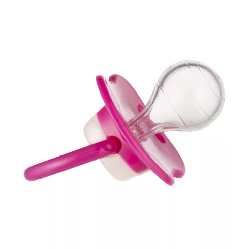 Canpol babies cseresznye alakú szilikon cumi 18+hó - pink