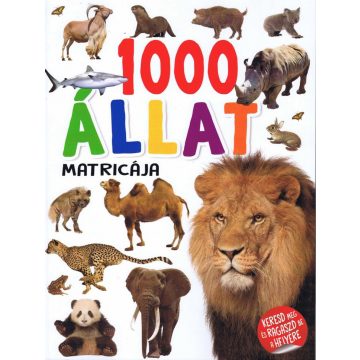 1000 állat matricája 