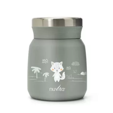 Nuvita ételtároló termosz 300ml - green 4471