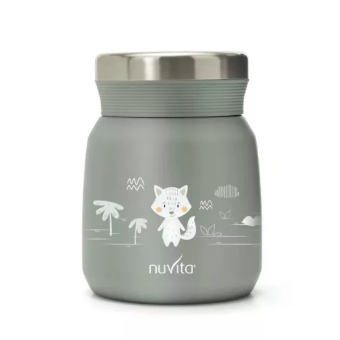 Nuvita ételtároló termosz 300ml - green 4471