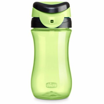   Chicco Kids Travel Cup 350ml pohárperemű itató 2év+ Zöld