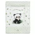 Babastar puha pelenkázó lap 50*70 cm - zöld panda