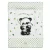 Babastar puha pelenkázó lap 50*70 cm - zöld panda és mamája