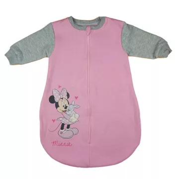   Disney Minnie nyuszis, hosszú ujjú belül bolyhos hálózsák 2,5 TOG (86) - rózsaszín/sz.