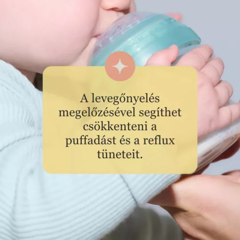 Tommee Tippee Advanced Anti-Colic 2db-os szilikon 0+ etetőcumi - extra lassú folyású