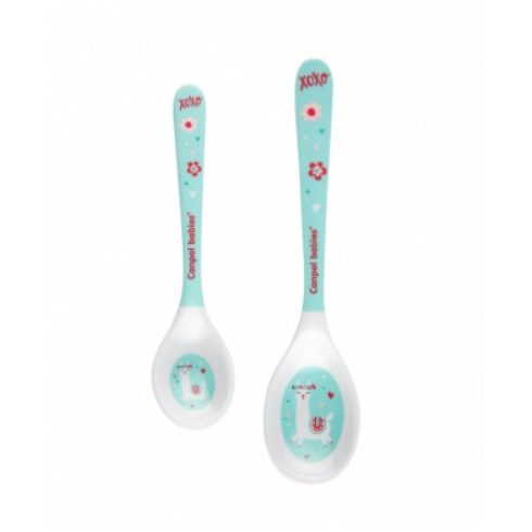 Canpol melamin kanál Exotic Animals 2 db 9hó+ türkiz láma 