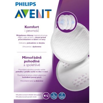 Avent 100 db-os melltartóbetét