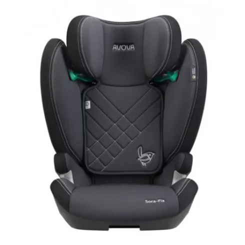 Avova SORA-FIX autóülés 100-150 cm - Grey Black